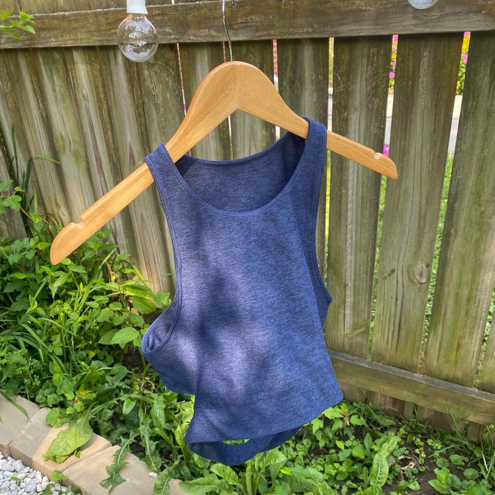 Outdoor Voices sports bra / crop top - Navy, M